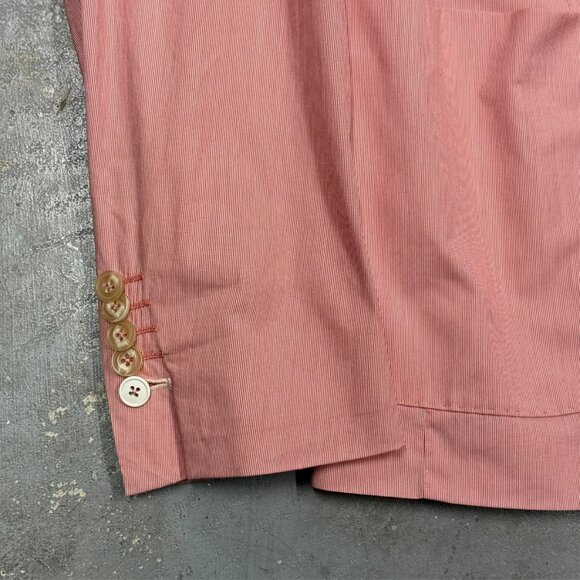 Alessandro Cantarelli Blazzer Lightweight Cotton Unstructered Italy Pink 42R - Picture 3 of 9